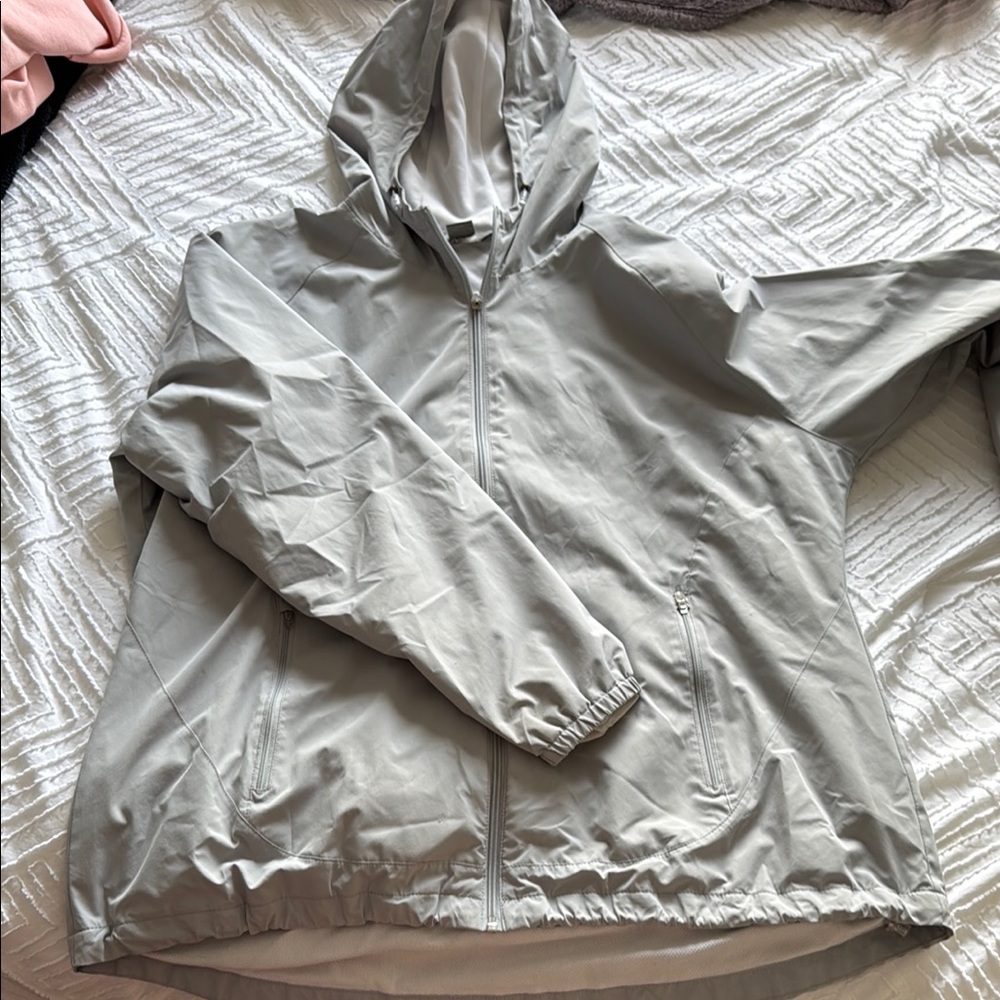 Women’s Gray Hooded Jacket
